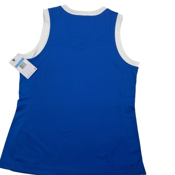 Nike Women's Size Medium White Blue  Elite Basketball Jersey AV2219-494 NWT - Picture 4 of 8